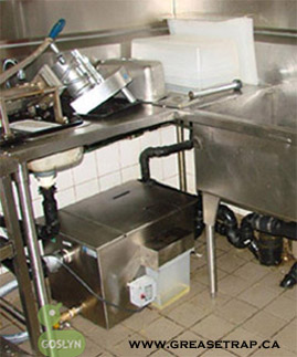 Low Profile grease traps